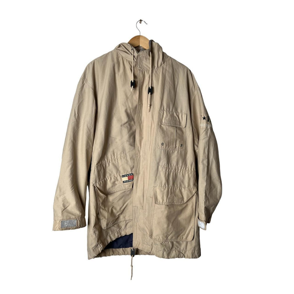 Vintage 90's Tommy Hilfiger Military Surplus Parka Jacket