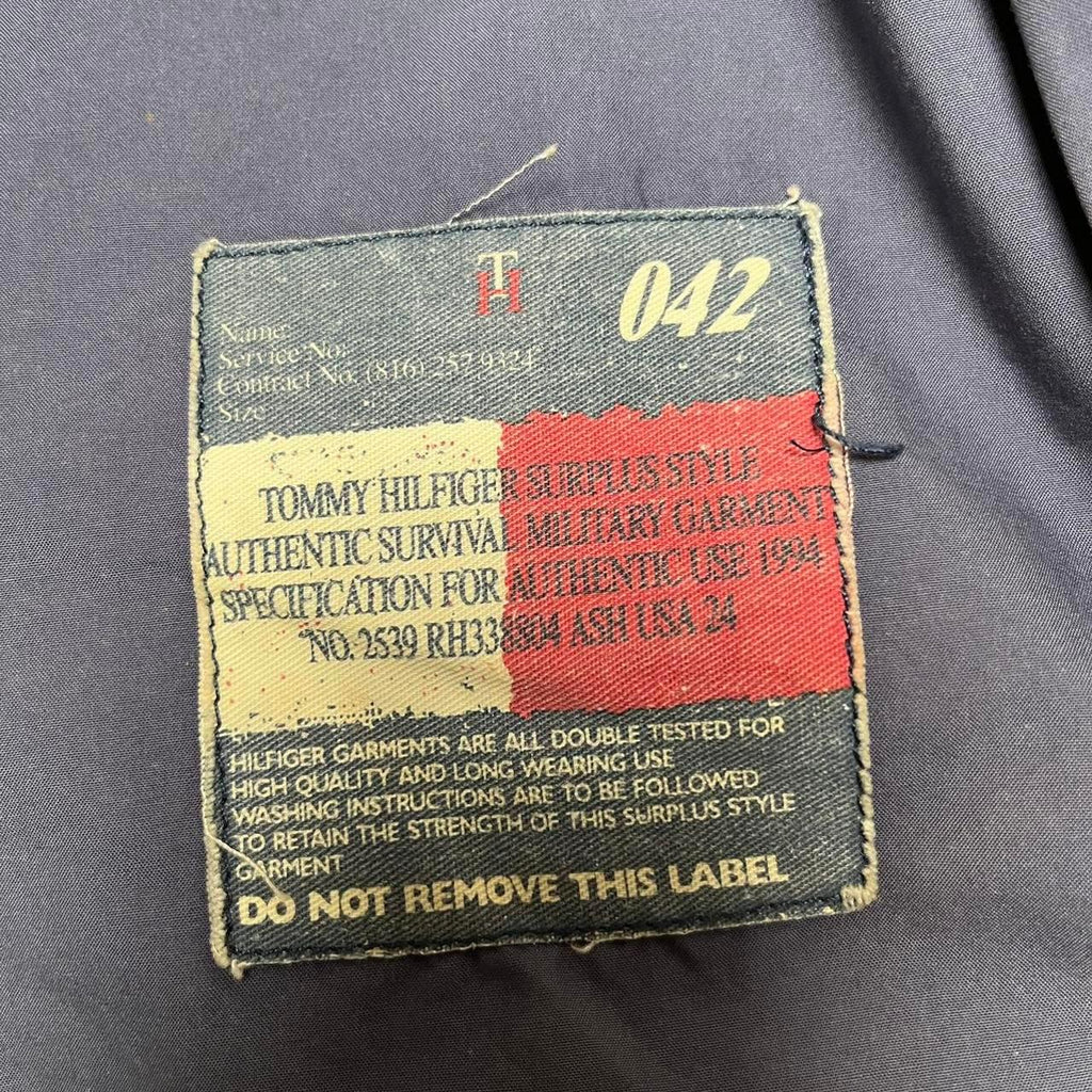 Vintage 90's Tommy Hilfiger Military Surplus Parka Jacket
