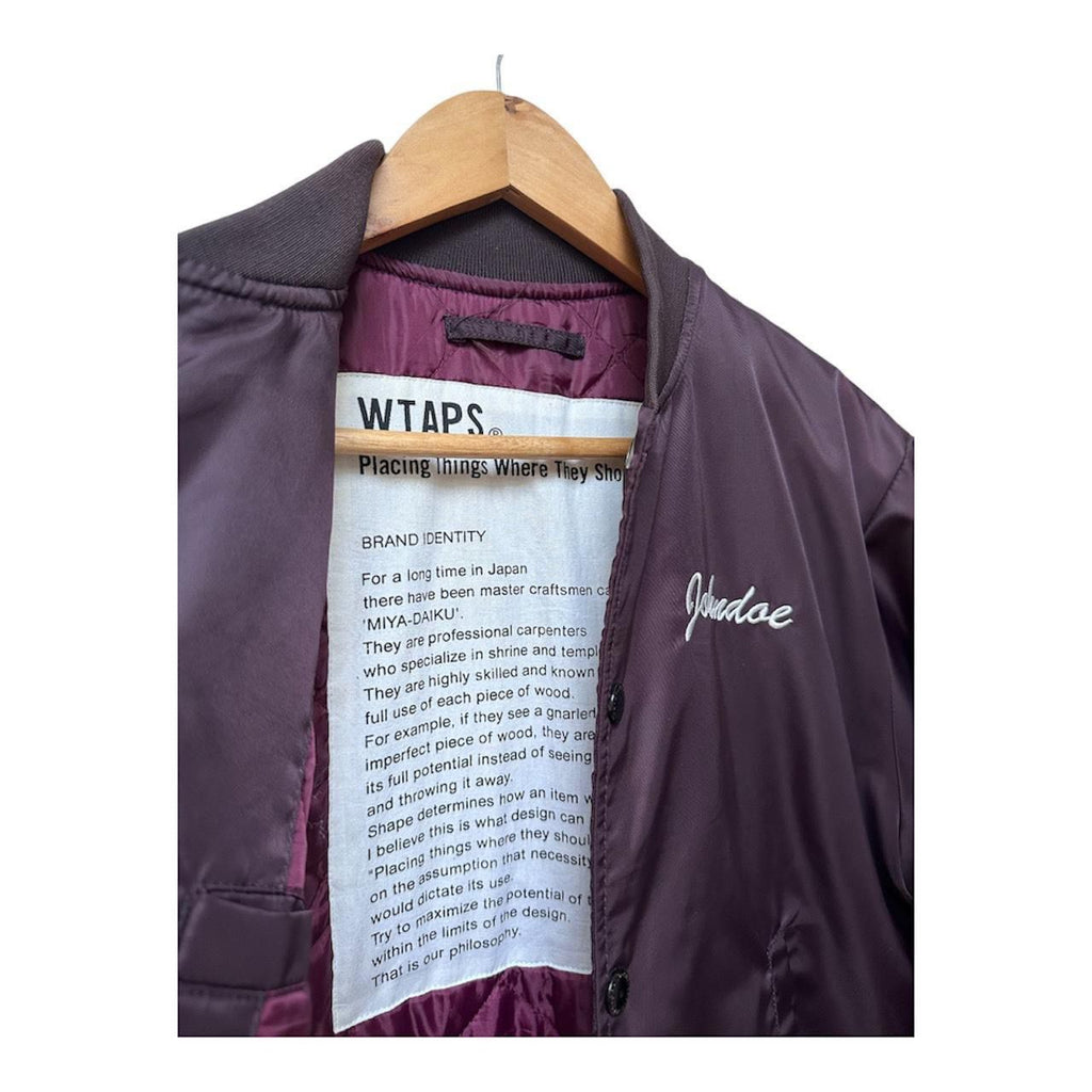 Wtaps SS17 “Johndoe” Bomber Jacket