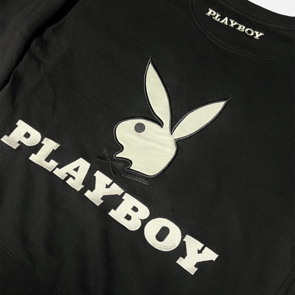 Vintage 90's Playboy Embroidery Sweatshirt
