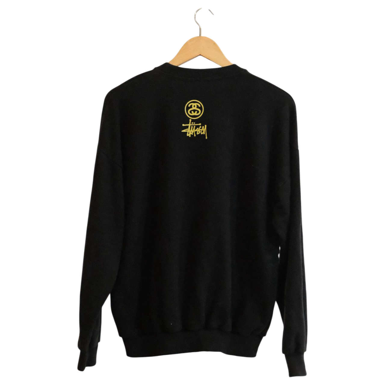 Vintage 90's Stussy Dragon Black Sweatshirt
