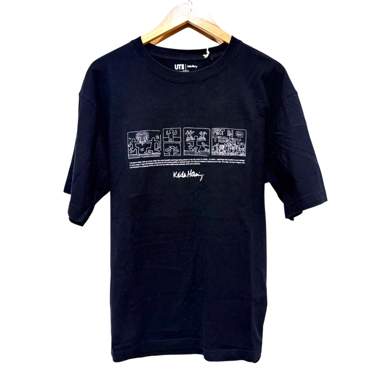 UNIQLO Keith Haring Graphic Tee - Black