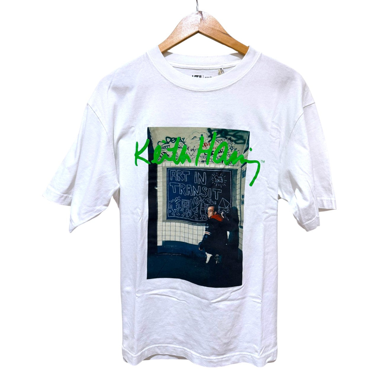 UNIQLO Keith Harring Graphic Tee - White