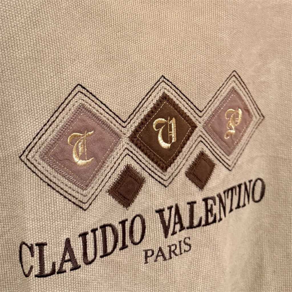Vintage Gianni Valentino Embroidered Logo Sweatshirt