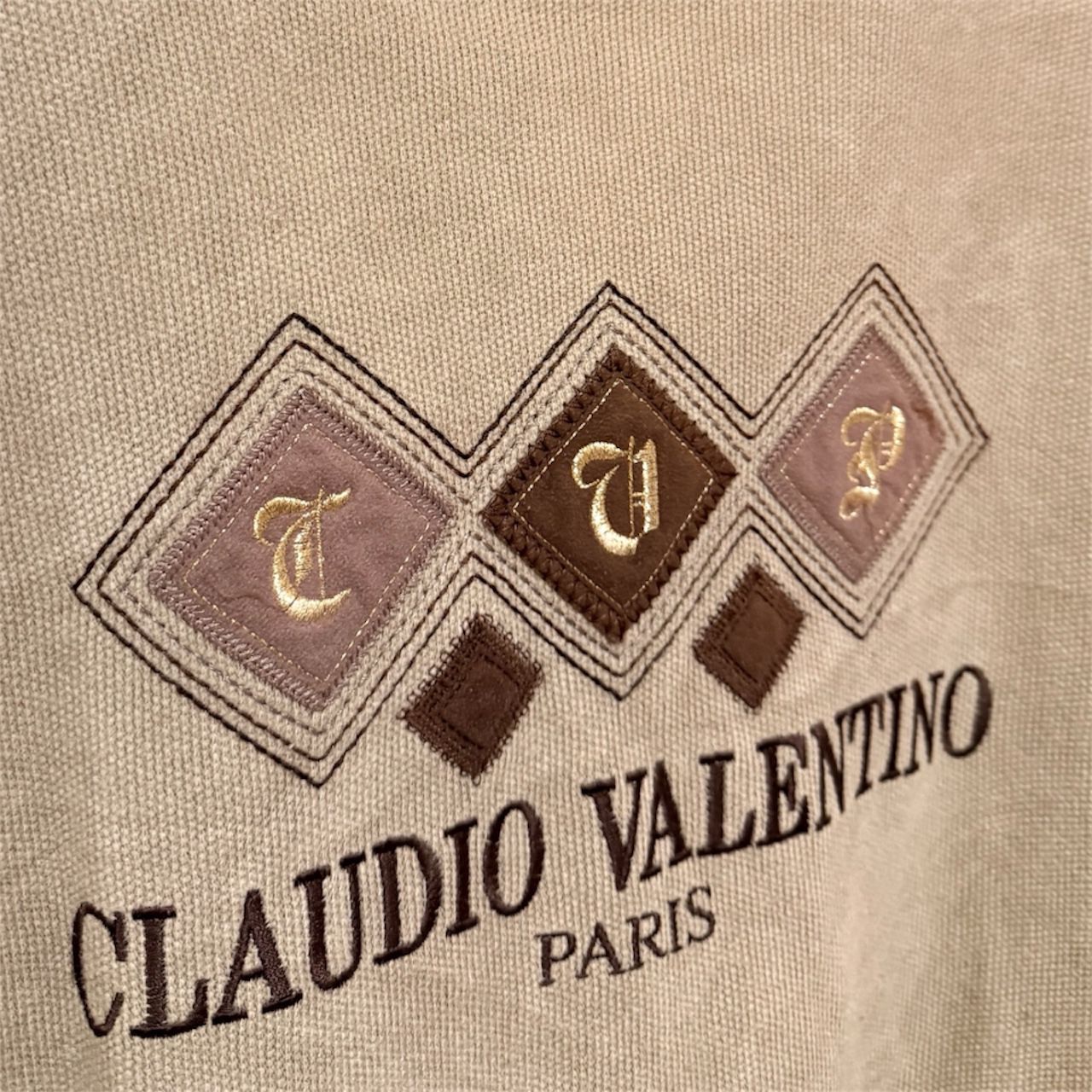 Vintage Gianni Valentino Embroidered Logo Sweatshirt
