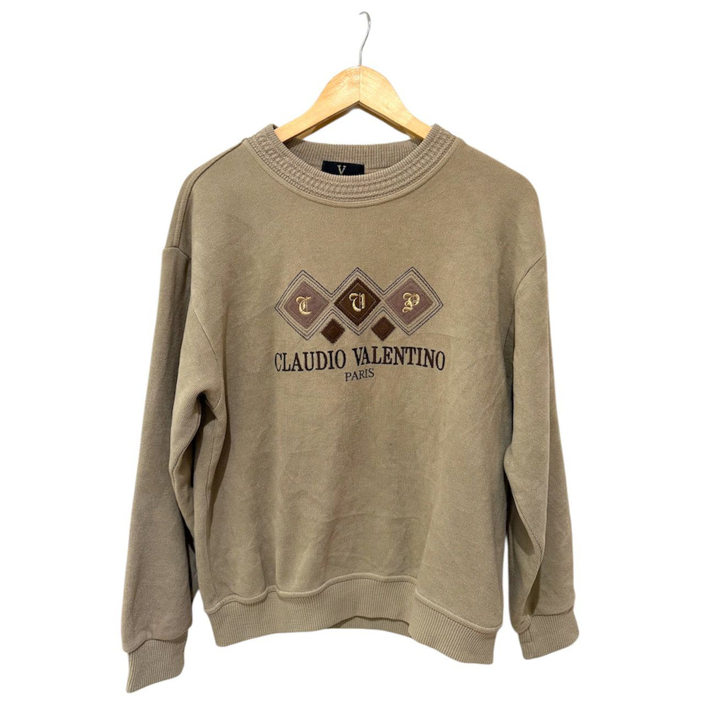 Vintage Gianni Valentino Embroidered Logo Sweatshirt