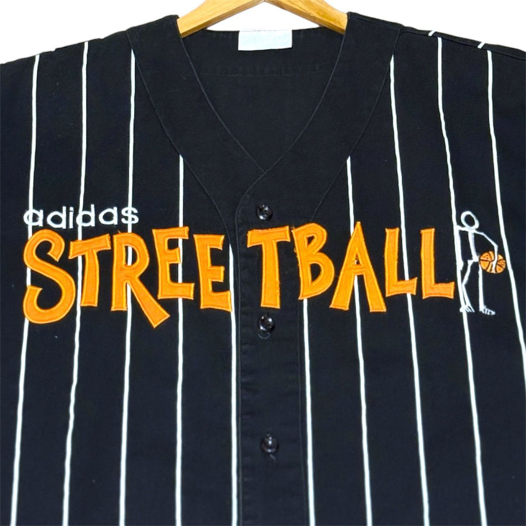 Vintage 90s Adidas Streetball Baseball Style Jersey