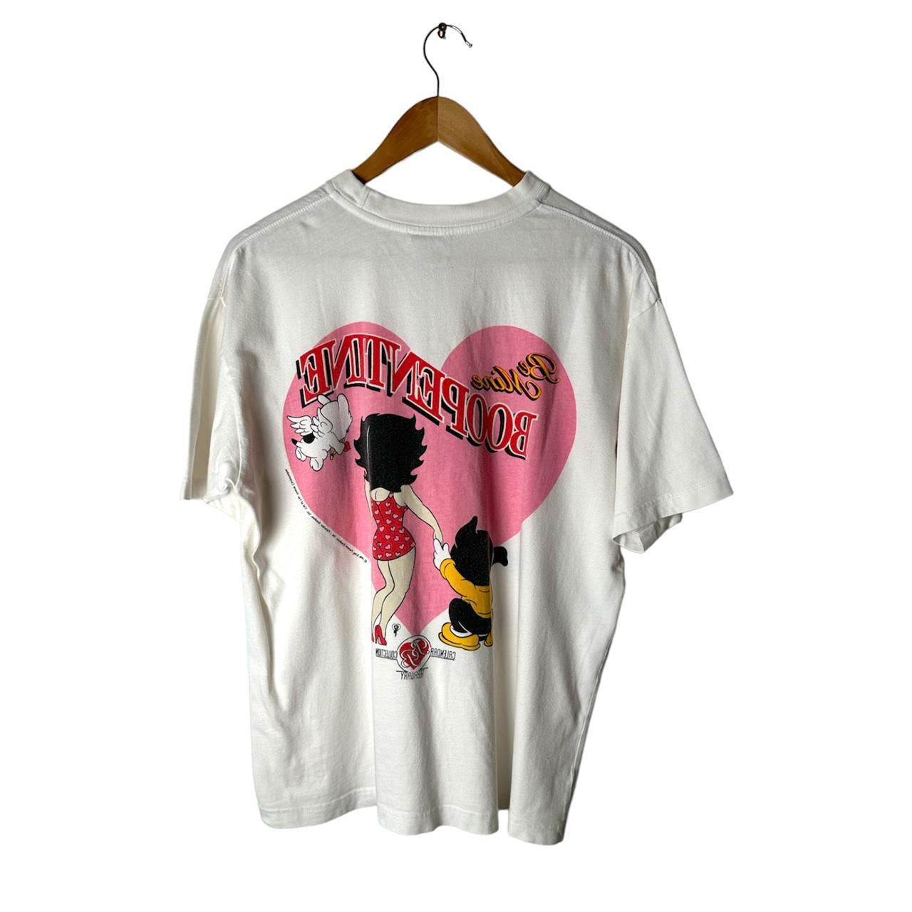 Vintage 90's Betty Boop x Bimbo 1996 Boopentine Calendar Collection Tee