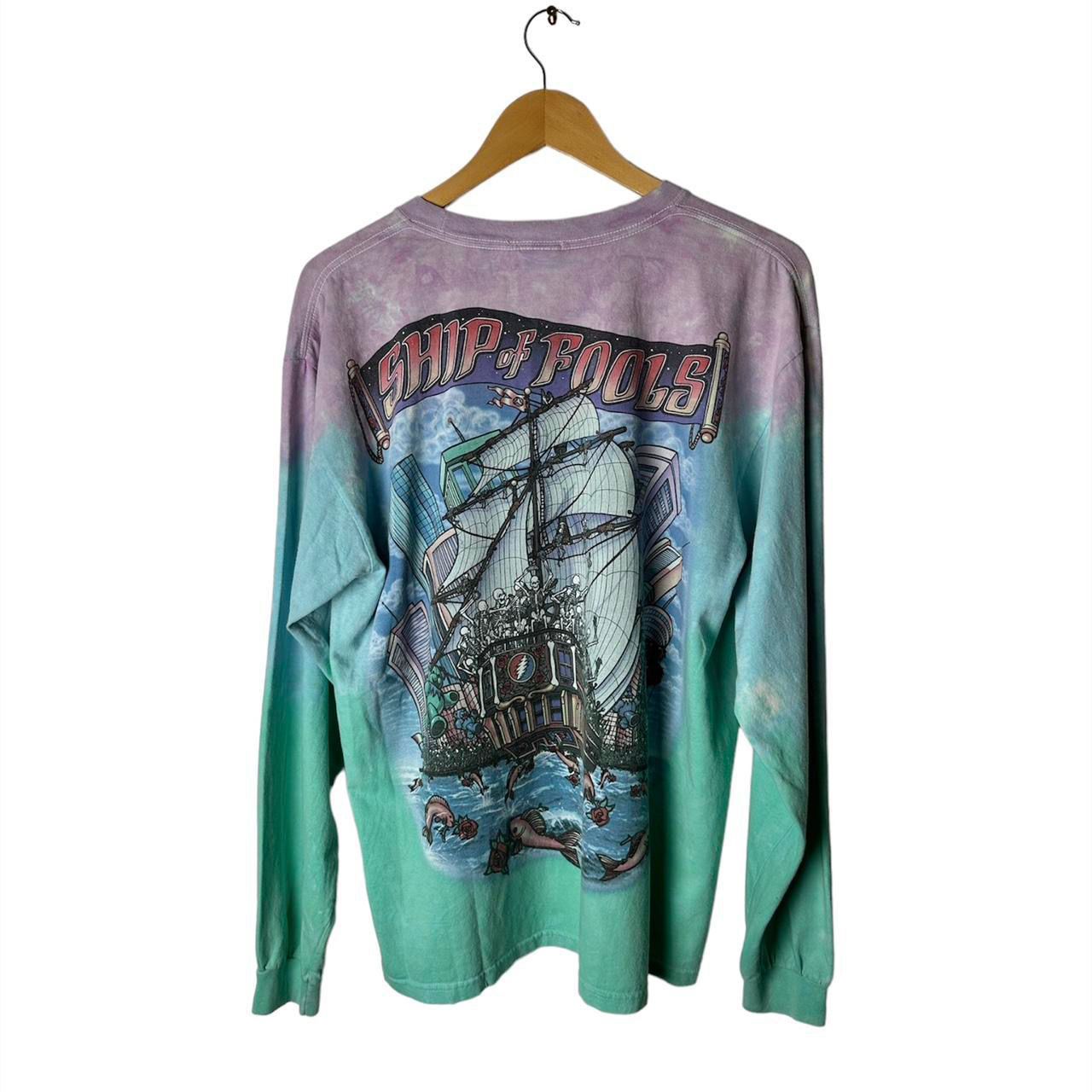 Vintage 90s Liquid Blue Grateful Dead L/S