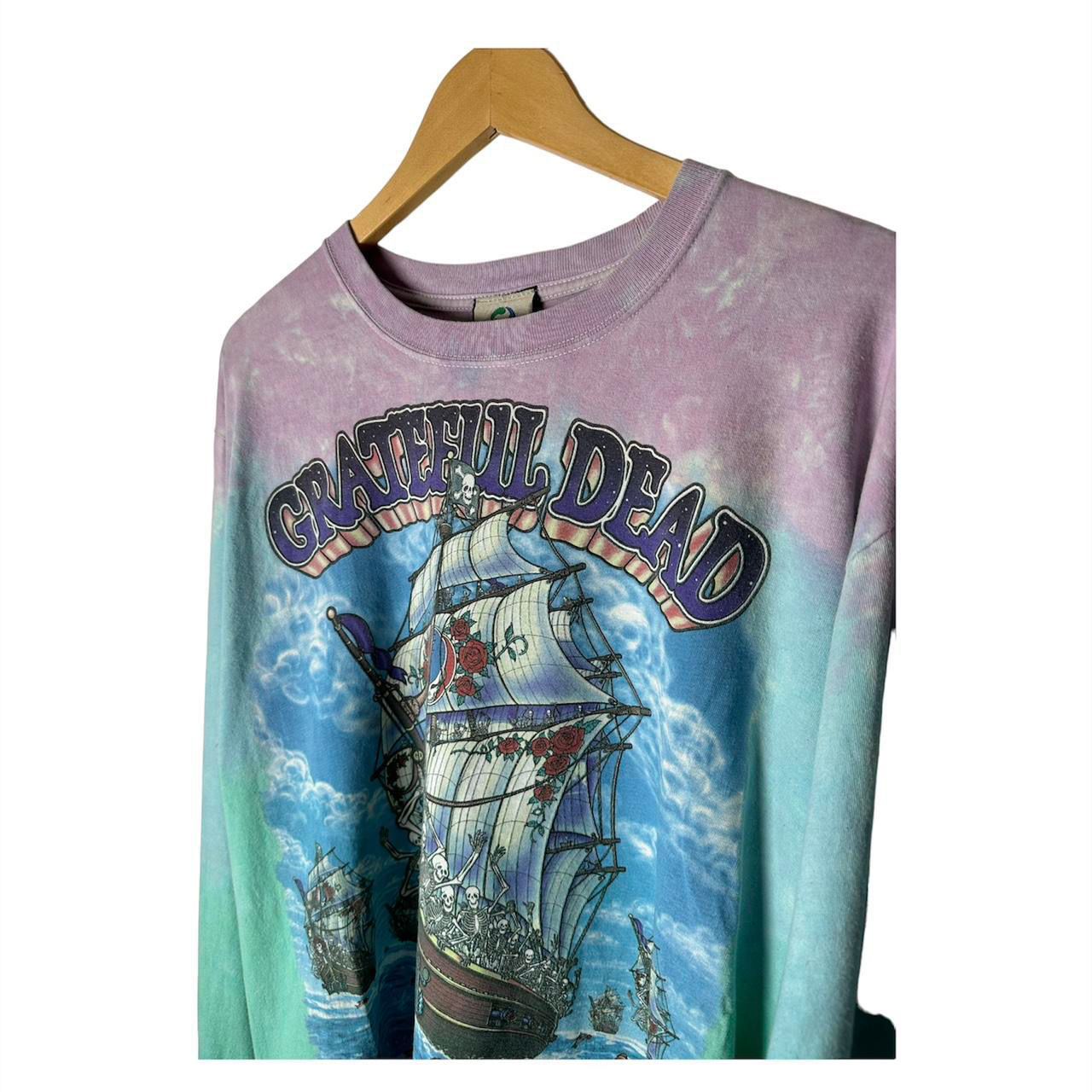 Vintage 90s Liquid Blue Grateful Dead L/S