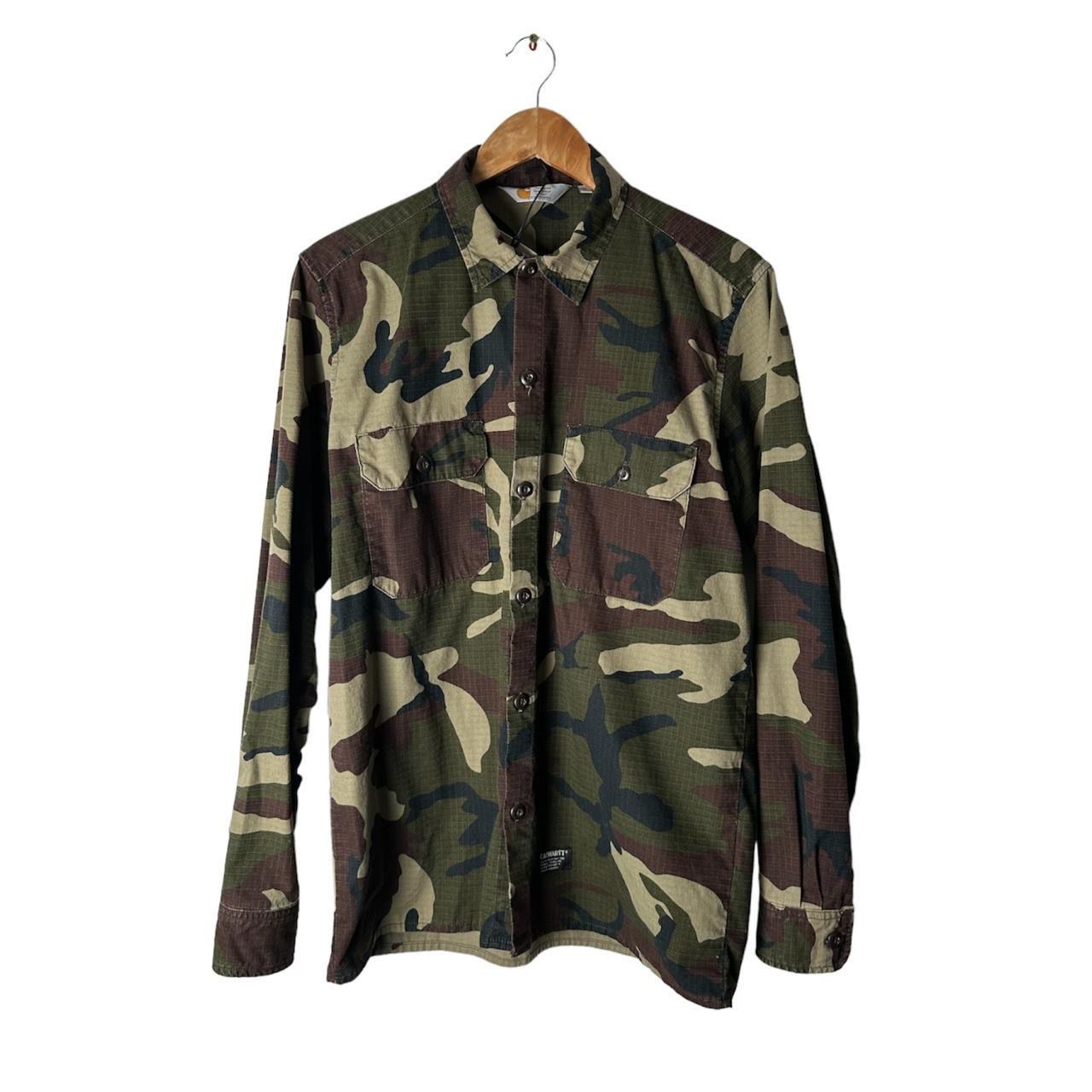 Carhartt WIP L/S Mission Shirt Camo (Ripstop)